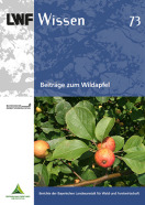 Titelseite der LWF-Wissen-Ausgabe: "Beiträge zum Wildapfel"