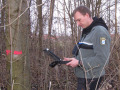 Monitoring des ALB am Computer (Foto: L. Straßer)