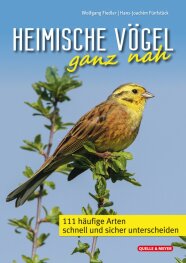 Buchcover mit gelben Vogel, der auf einem Ast sitzt