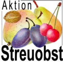 Logo Aktion Streuobst: Zeichnung von Obstsorten