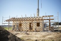 Rohbau vom Bauernhofkindergarten Spiztöder