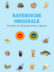 Titelblatt: Bayerische Originale – Produkte mit Herkunftsschutz in Bayern