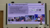 Die Ergebnispräsentation von DigiMilch durch Projektsprecher Dr. Bernhard Haidn.