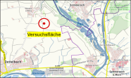 Karte: Anfahrtsplan zum Feldtag in Schwarzenau.