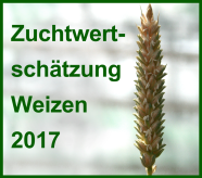 Zuchtwertschätzung Winterweizen 2017 mit Symbol Weizenähre				