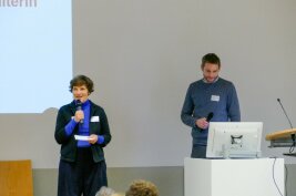 Moderatoren des Workshops - Vanessa Hoffman und Carstenen Scheper