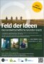 Ankündigungsplakat der Veranstaltung "Feld der Ideen".