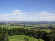 Landschaft am Auerberg. 