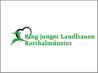 junge Landfrauen Rotthalmünster Logo mit grauem Rand