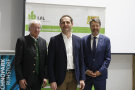 Der ehem. IBA-Leiter Weiß, sein Nachfolger Dr. Dorfner und LfL-Präsident Sedlmayer