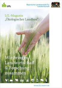 LfL-Magazin 2024: Ökologischer Landbau (Titelblatt)