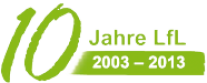 Logo 10 Jahre LfL